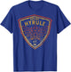 ZELDA Men's Blue Classic Fit Short Sleeve - Small - Patch T-Shirt - T-Shirt | Royal