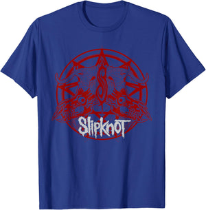 Official Slipknot Goats Head Seal T-Shirt - T-Shirt | Royal