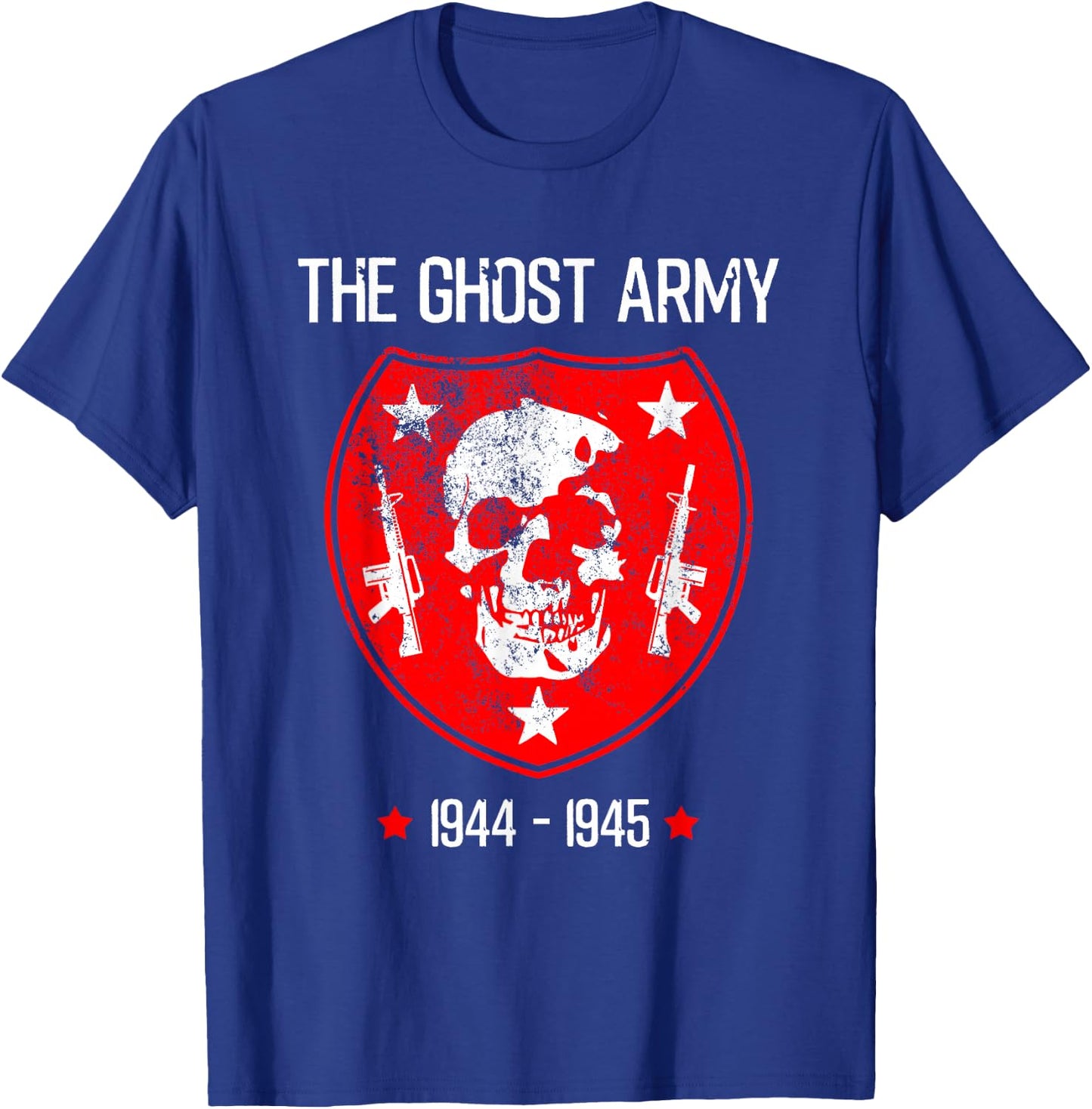 WWII Vintage Ghost Army World War 2 Allied Unit T-Shirt - T-Shirt | Royal