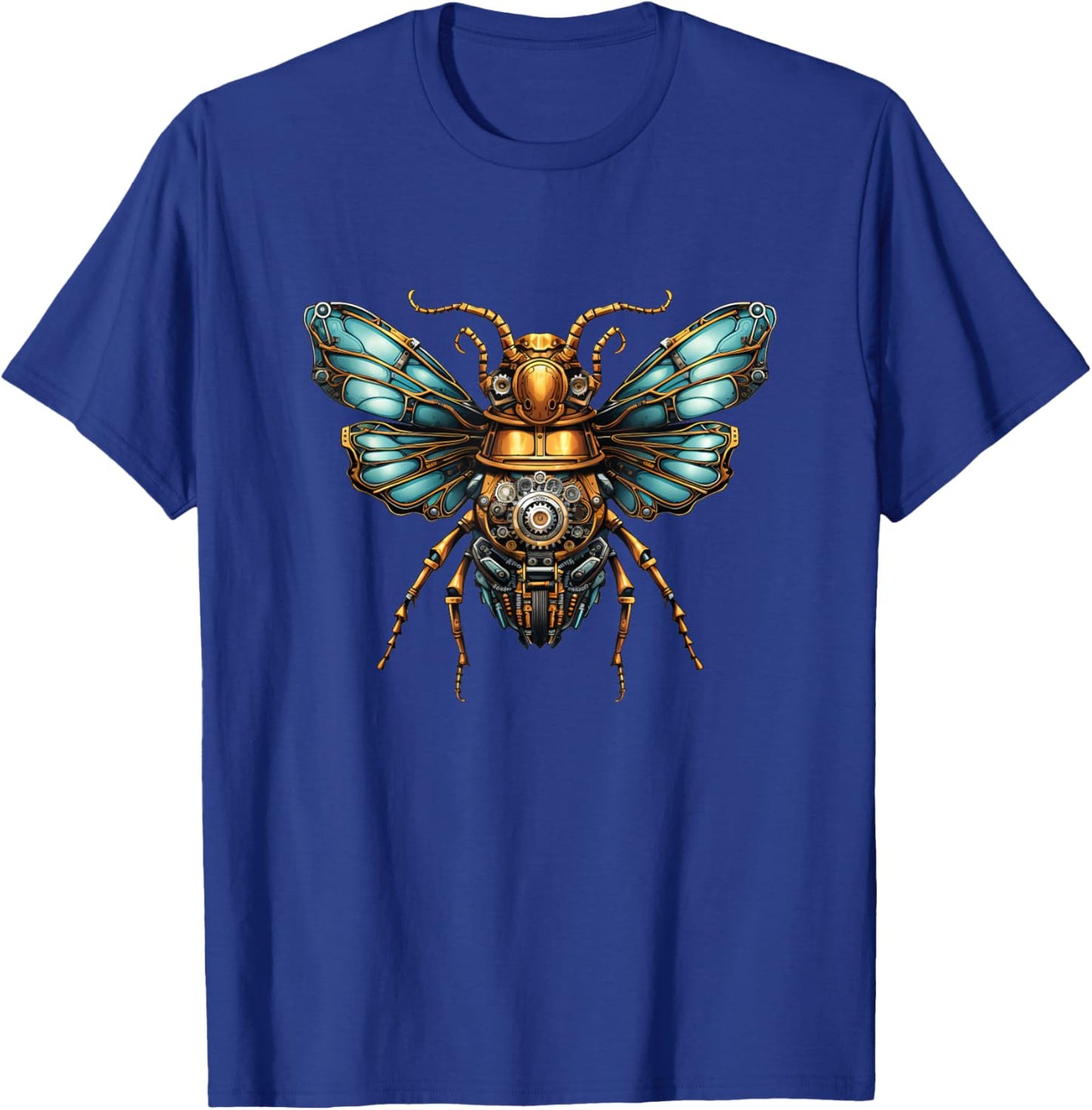 Bug Steam Punk Insect Art Steampunk Bug T-Shirt - T-Shirt | Royal