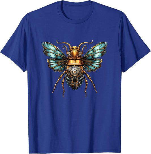 Bug Steam Punk Insect Art Steampunk Bug T-Shirt - T-Shirt | Royal