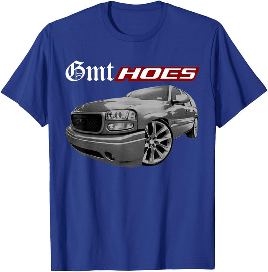 Funny Tahoe Yukon SUV GMT Hoes Denali T-Shirt - T-Shirt | Royal