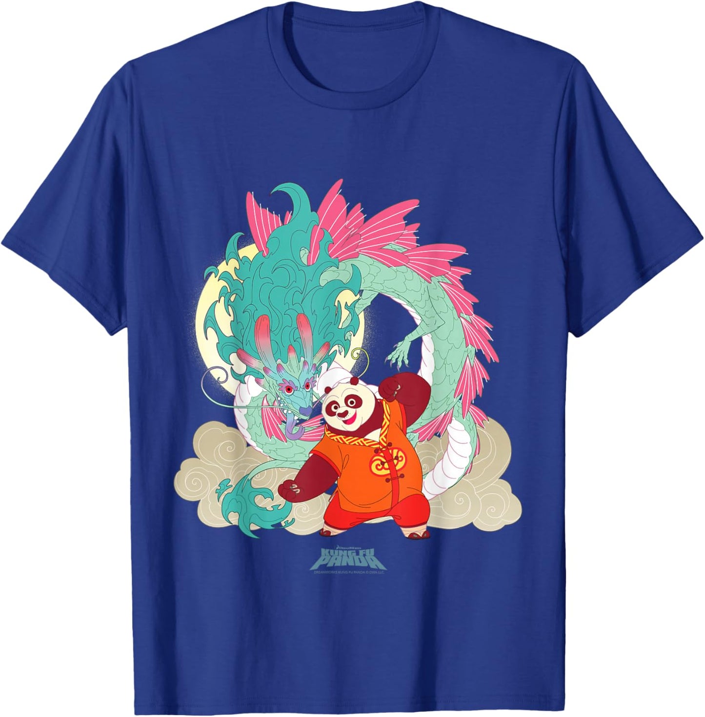 DreamWorks Kung Fu Panda Lunar New Year Po Dragon T-Shirt - T-Shirt | Royal