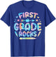 1st Grade Rocks First Grade Back To School Teacher Tie Dye Women Kids T-Shirt - T-Shirt | Royal