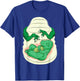 Cool Pregnant Dinosaur Halloween Costume Funny Lazy DIY Gift T-Shirt - T-Shirt | Royal