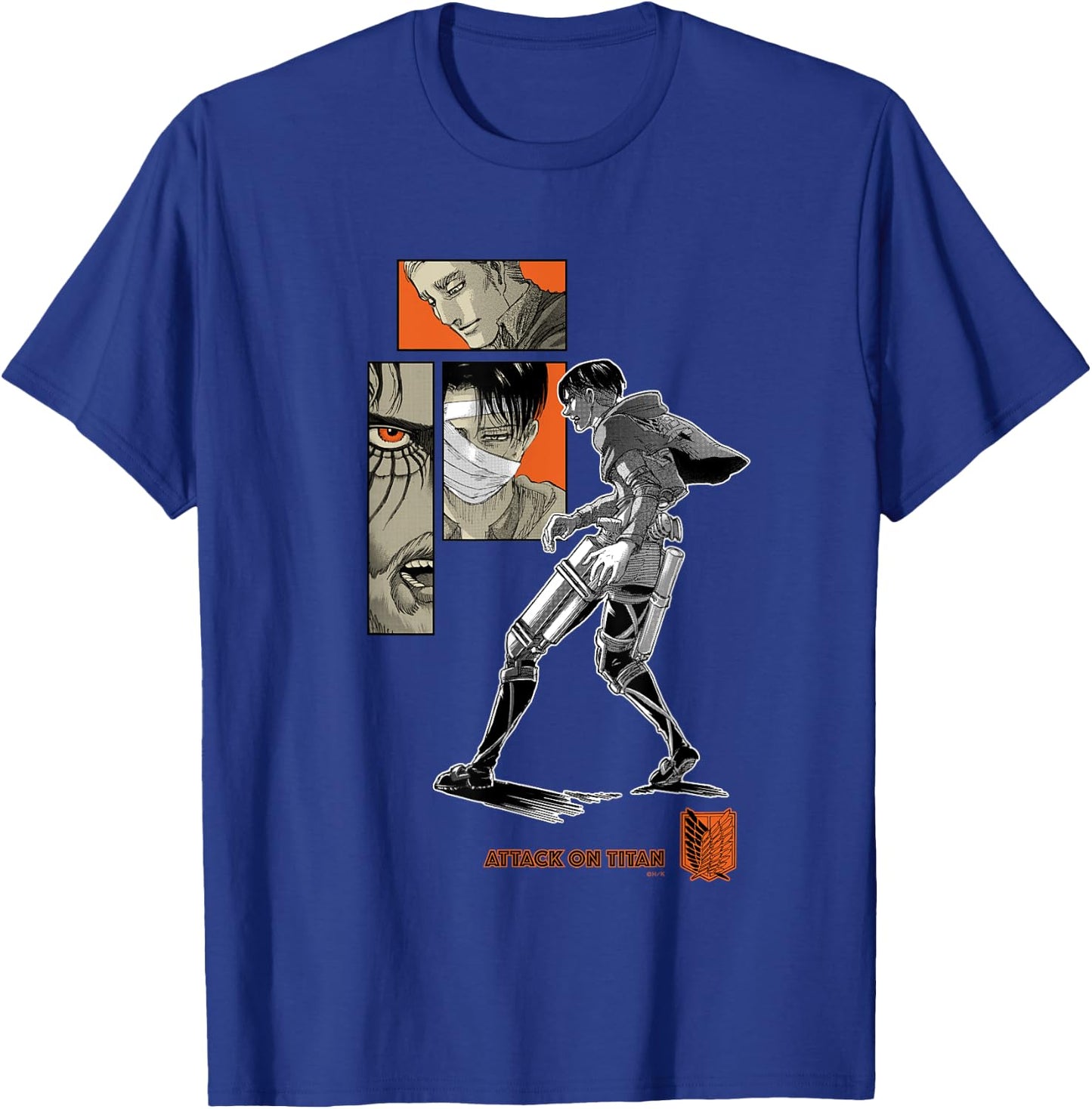 Commemoration of completion My Purpose Attack on Titan T-Shirt - T-Shirt | Royal