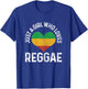 Just A Girl Who Loves Reggae Music Rastafari Rasta Gift T-Shirt - T-Shirt | Royal