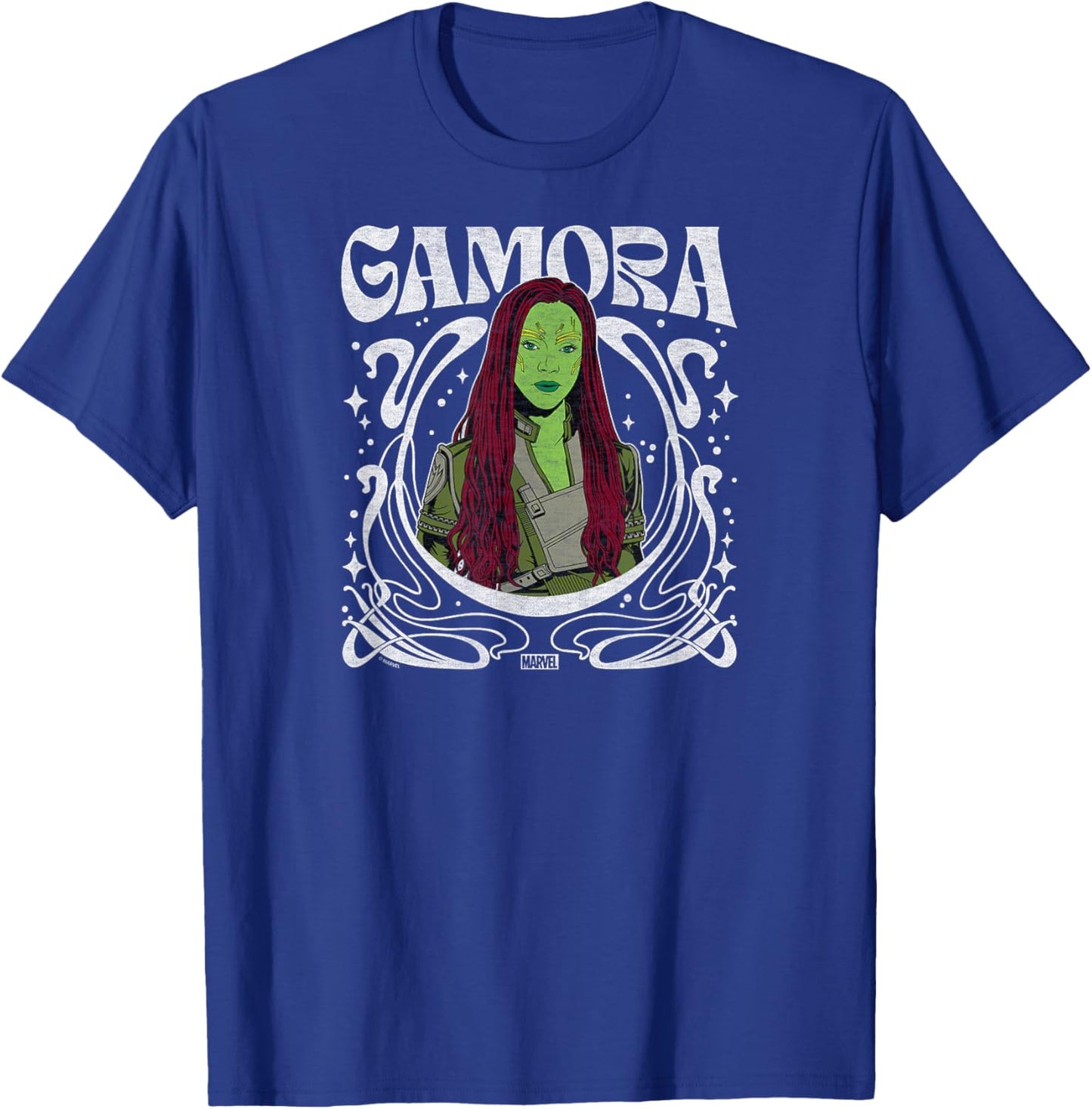 Guardians of The Galaxy - Gamora Art Nouveau T-Shirt - T-Shirt | Royal
