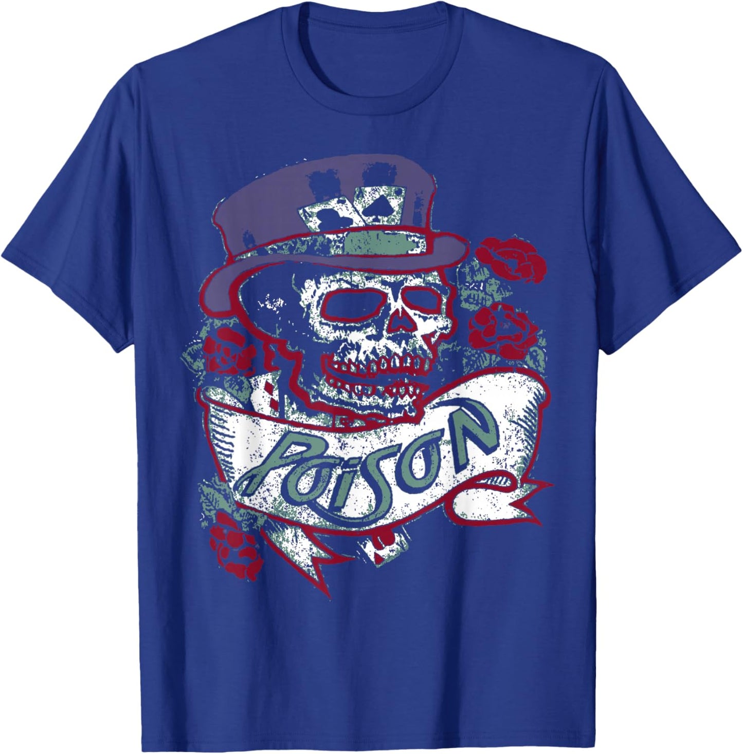Poison - Greatest Hits T-Shirt - T-Shirt | Royal