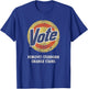 Anti-Trump Vote Laundry Detergent Funny Vintage T-Shirt - T-Shirt | Royal