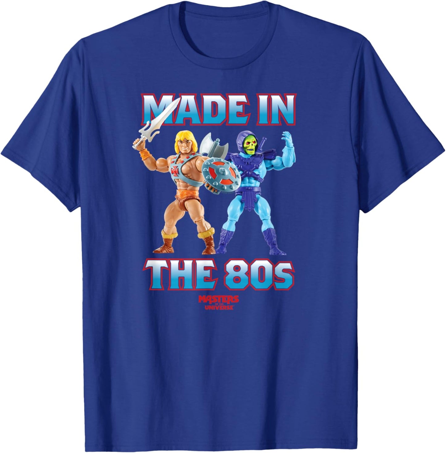 Masters of The Universe - Made in The 80's T-Shirt - T-Shirt | Royal