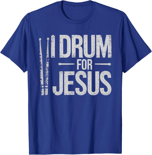 I Drum For Jesus Christian Church Drummer Drumming Drums