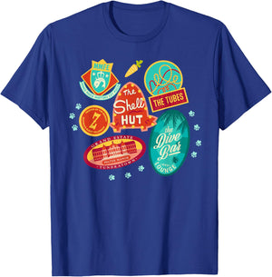 Disney Zootopia 2 Nick & Judy's City Tour Locations T-Shirt - T-Shirt | Royal