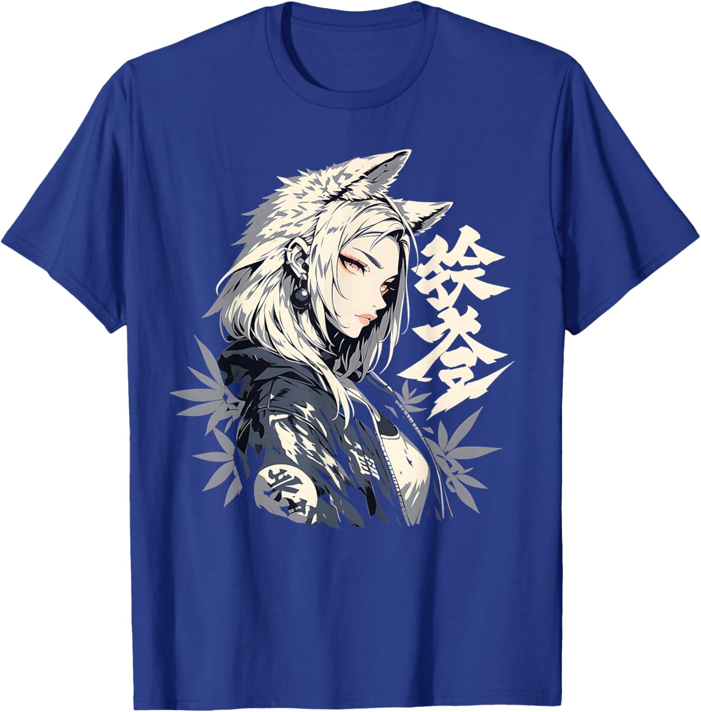 Goth Grunge Demon Anime Furry Wolf Horror Alt Aesthetic , Small, Black T-Shirt - T-Shirt | Royal