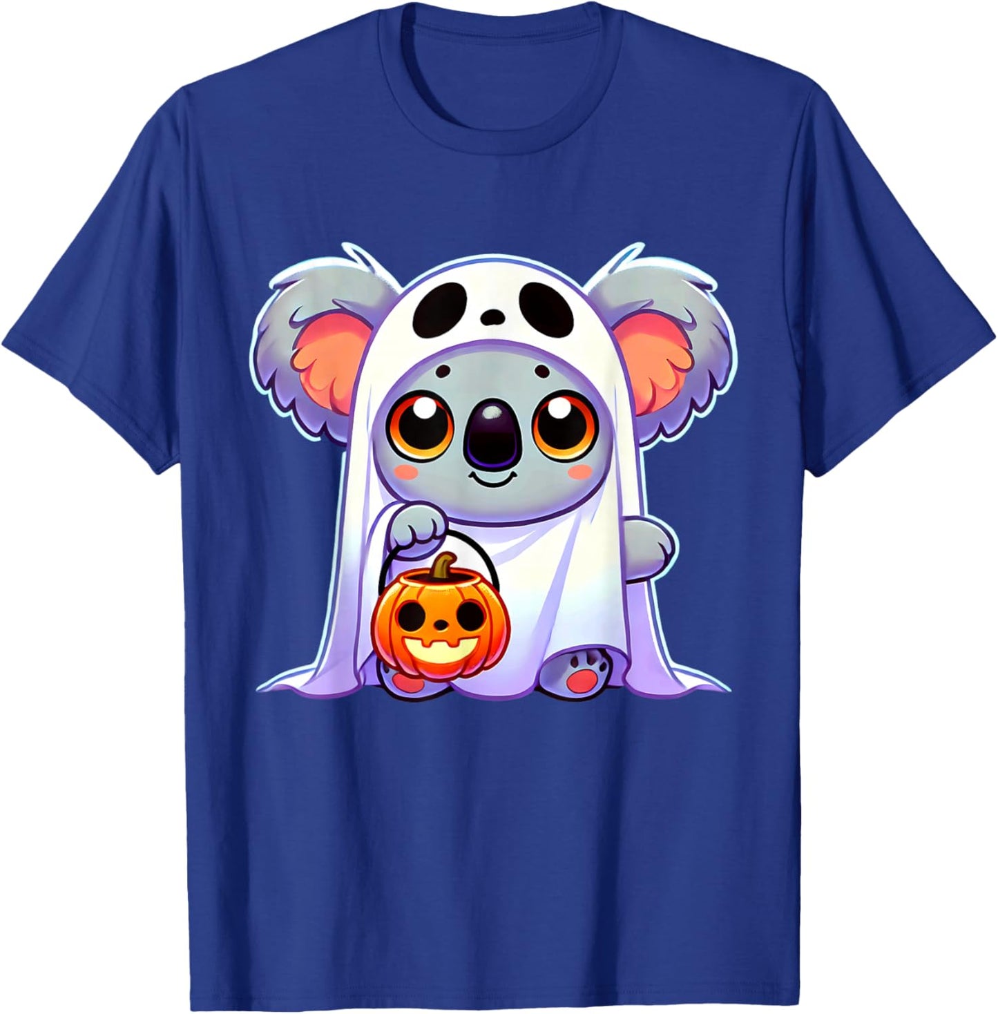 Koala Ghost Halloween Animal Men Women Kids T-Shirt - T-Shirt | Royal