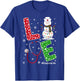 Dialysis-Life Nurse Funny Nursing Christmas Snow Love Nurse T-Shirt - T-Shirt | Royal