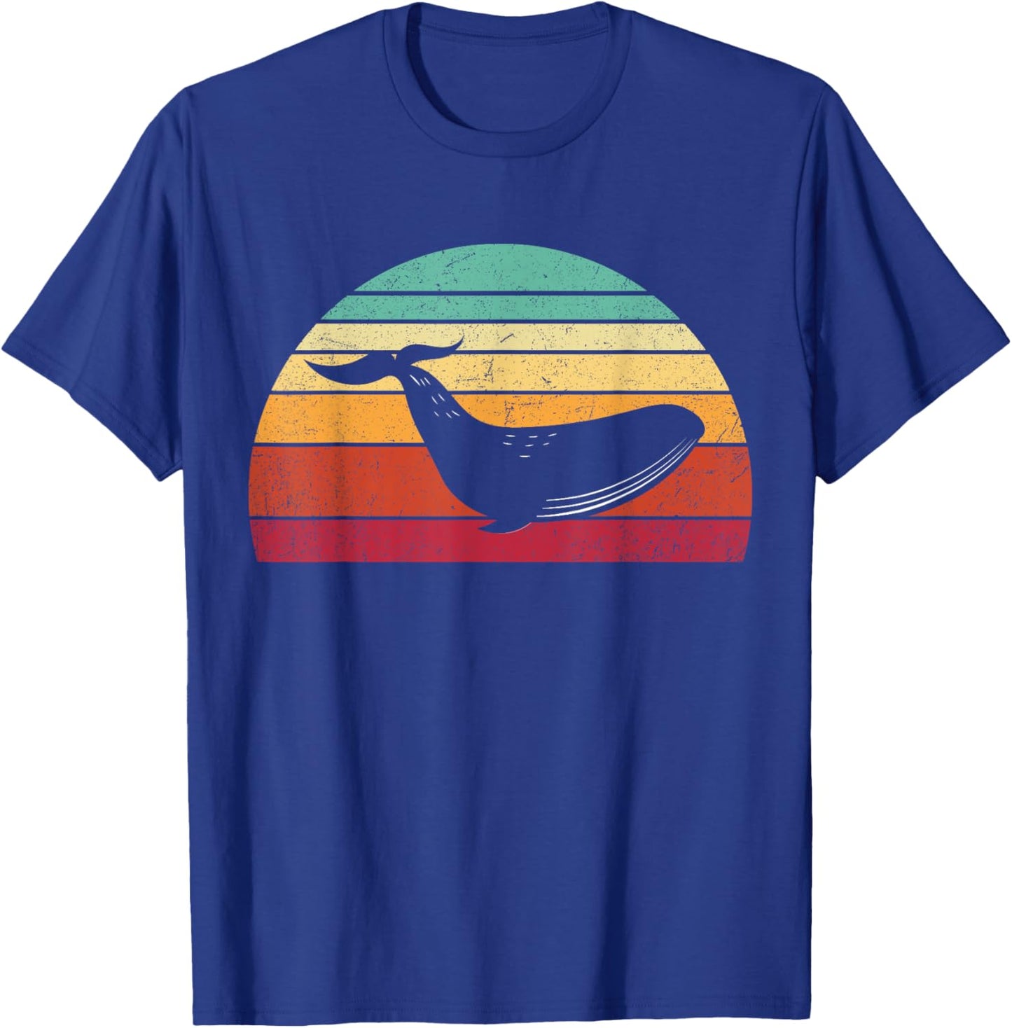 Save The Blue Whale Endangered Animal Specie Ocean Awareness T-Shirt - T-Shirt | Royal