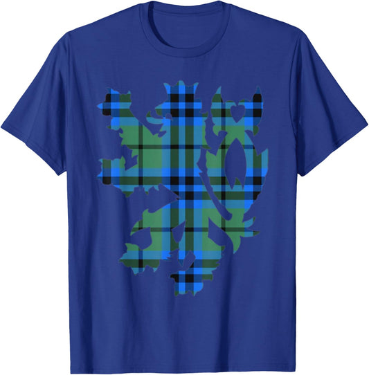 Clan Falconer Tartan Scottish Family Name Scotland Pride T-Shirt - T-Shirt | Royal
