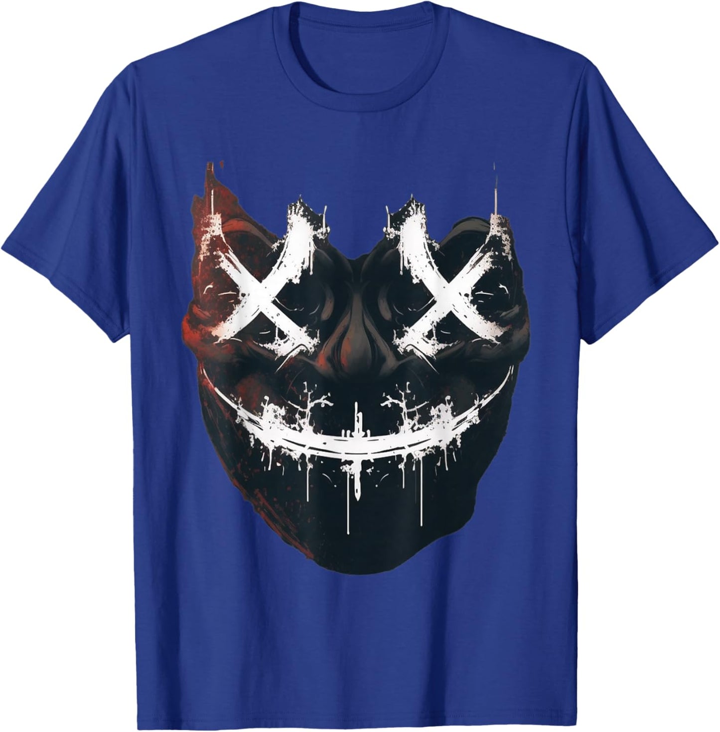 Horror Face with Let's Purge Together T-Shirt - T-Shirt | Royal