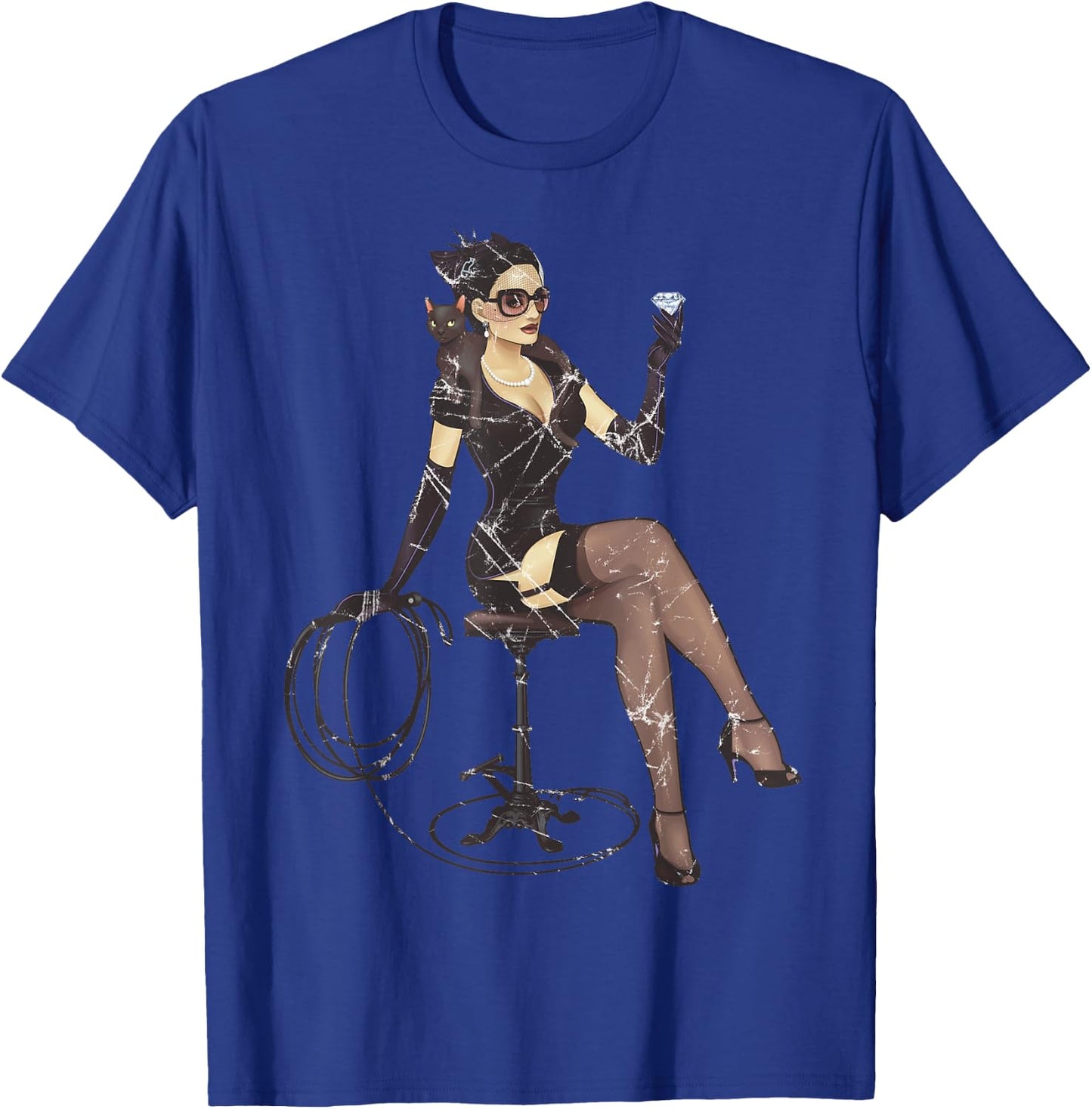 DC Bombshells Catwoman T-Shirt - T-Shirt | Royal
