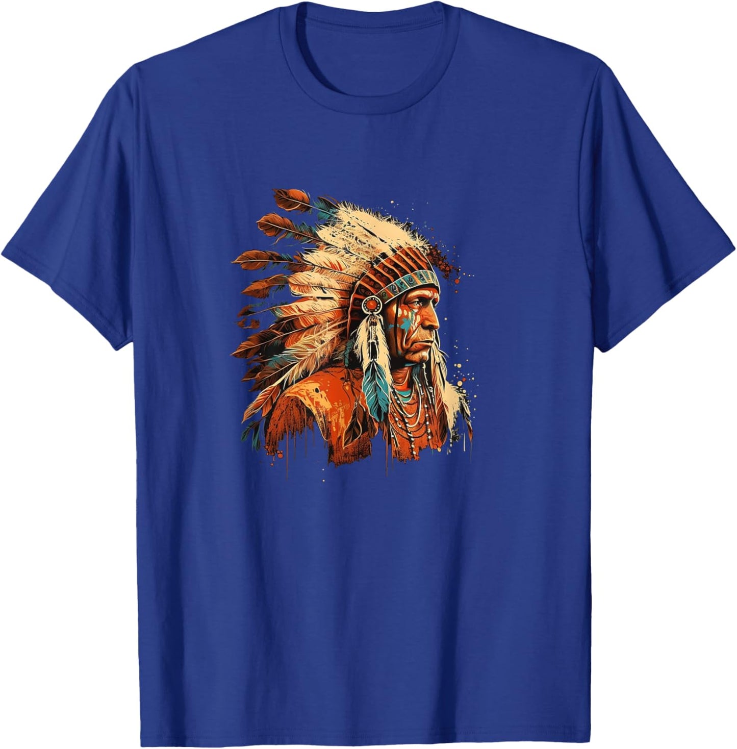 Native American Dreamcatcher Indian Design T-Shirt - T-Shirt | Royal