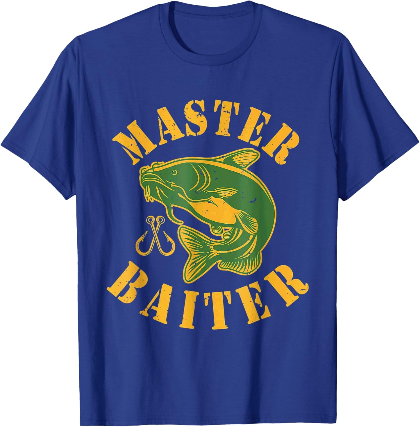Master Baiter - Wels Catfish Hunter T-Shirt - T-Shirt | Royal