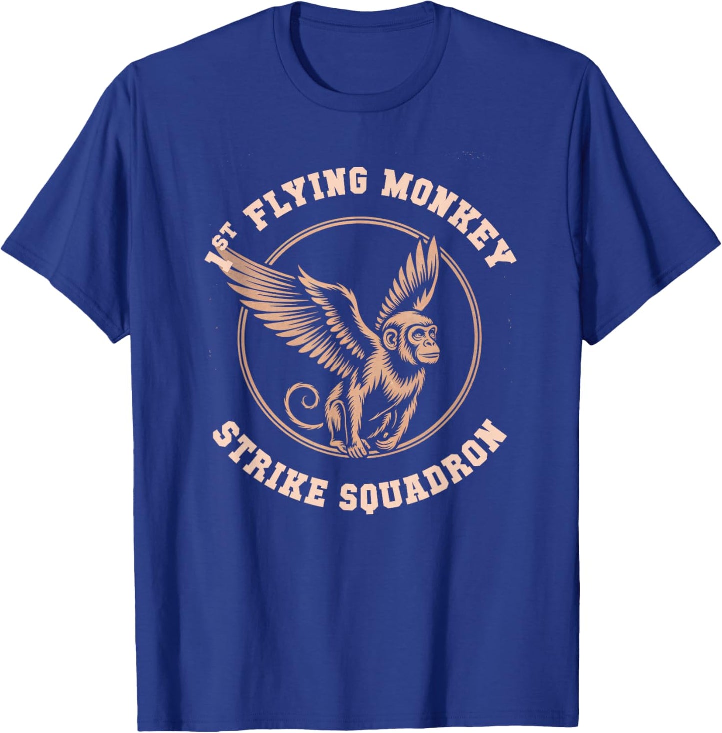 1st Flying Monkeys Strike Squadron Air Wizard Military Force T-Shirt - T-Shirt | Royal