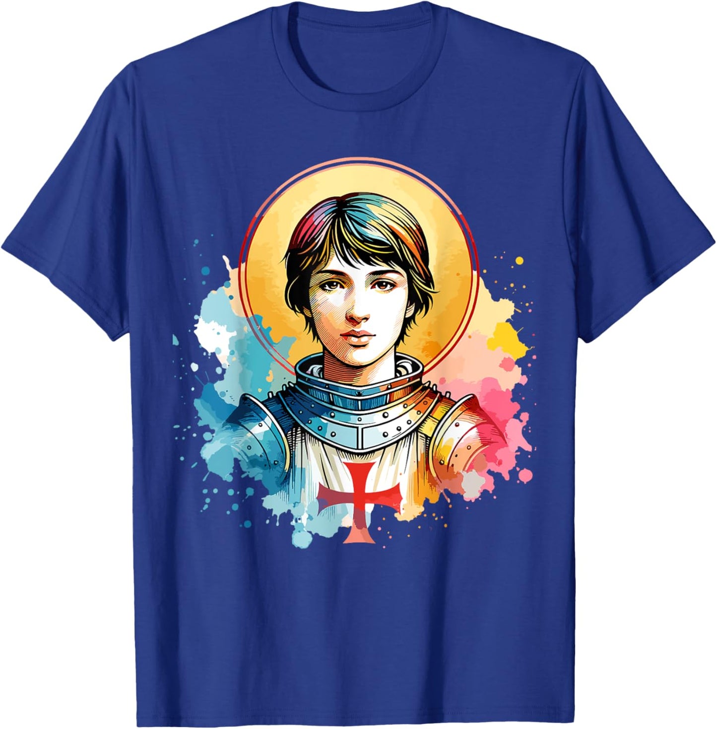 Saint Joan of Arc Artwork T-Shirt - T-Shirt | Royal