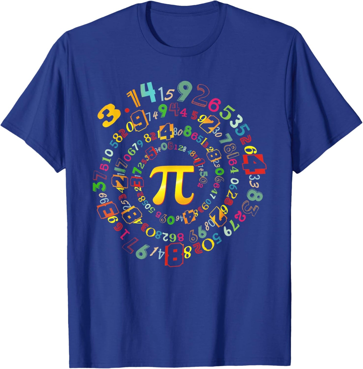 Pi 314 Math Pi Lovers Boy Girl Toddler Mathematic Pi Number T-Shirt - T-Shirt | Royal