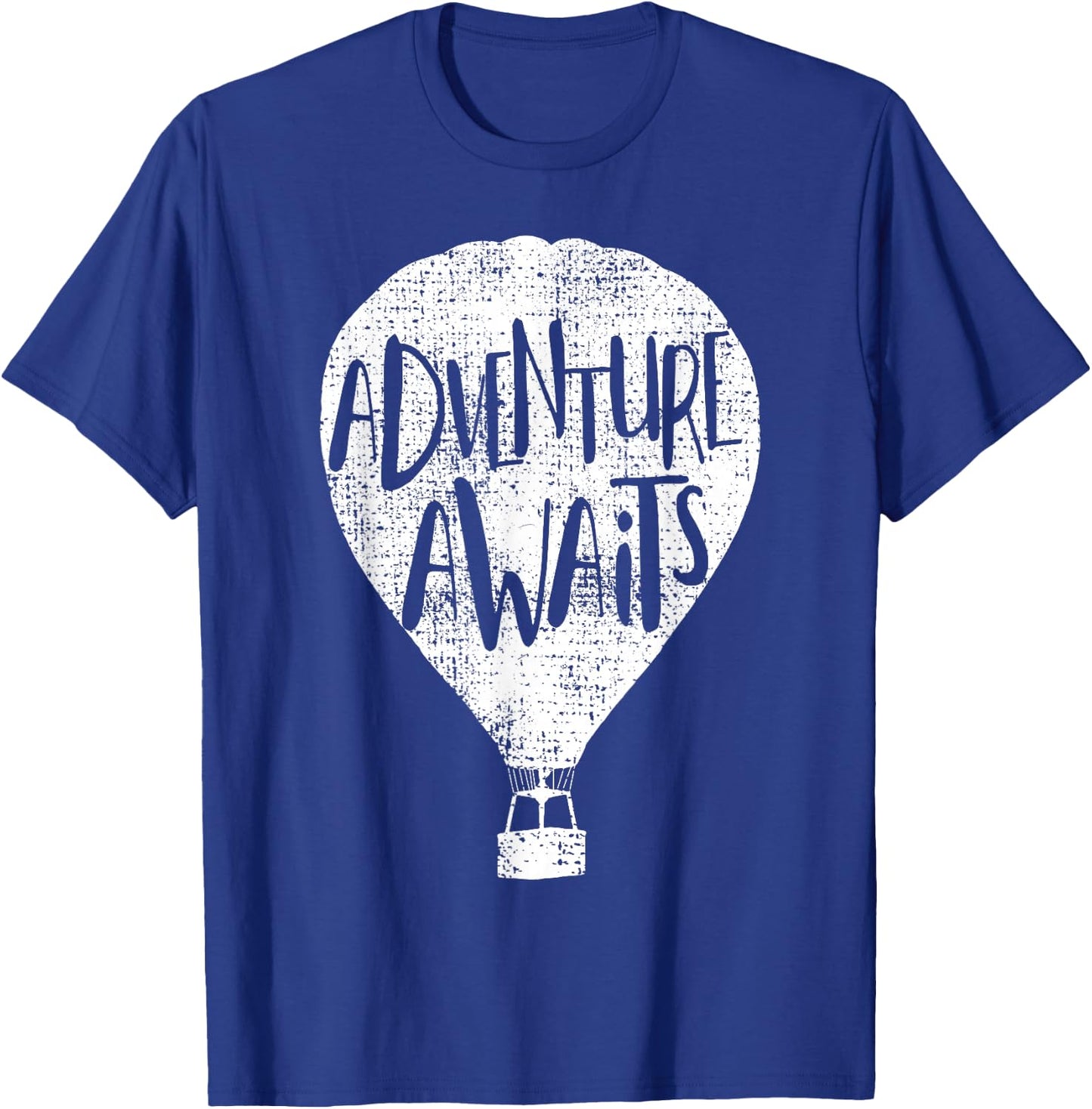 Aviator Adventure Vintage Hot Air Balloon T-Shirt - T-Shirt | Royal