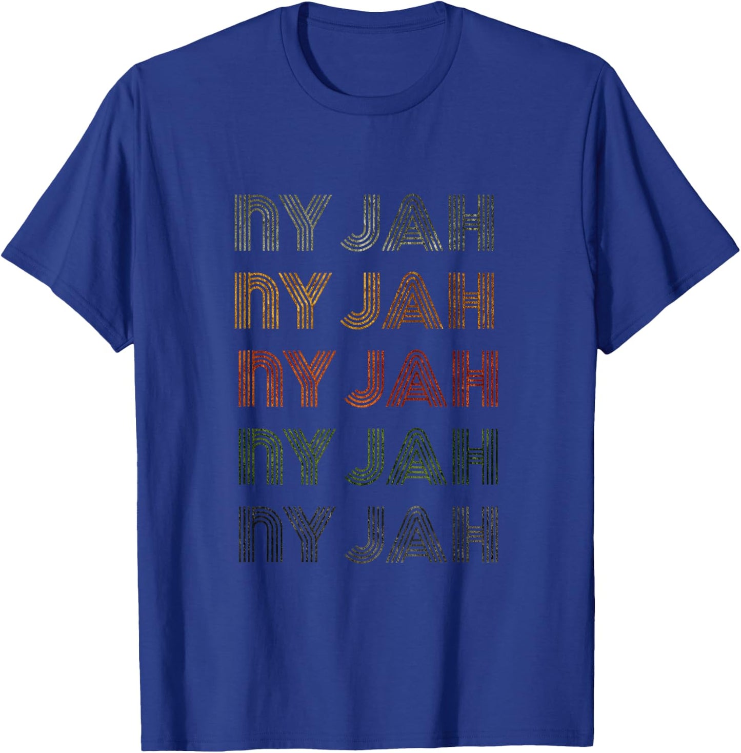 Love Heart Nyjah Grunge Vintage Style Black Nyjah T-Shirt - T-Shirt | Royal