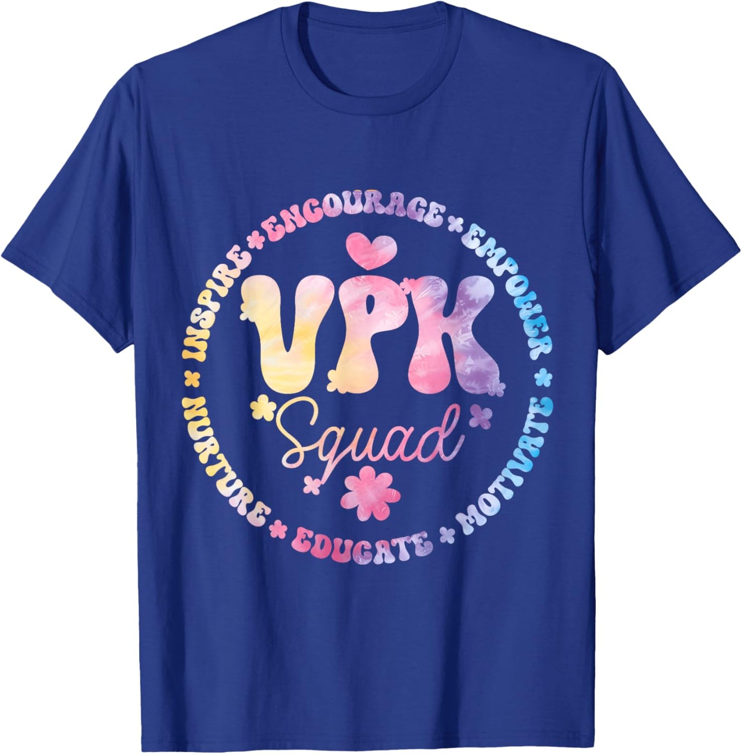 VPK Squad First Day Of VPK Back To School T-Shirt - T-Shirt | Royal