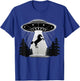 UFO Horse Alien Abduction Flying Saucer Equestrian Cowboy T-Shirt - T-Shirt | Royal
