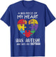 Autism Awareness Mom Parents Autistic Kids Awareness Mom T-Shirt - T-Shirt | Royal