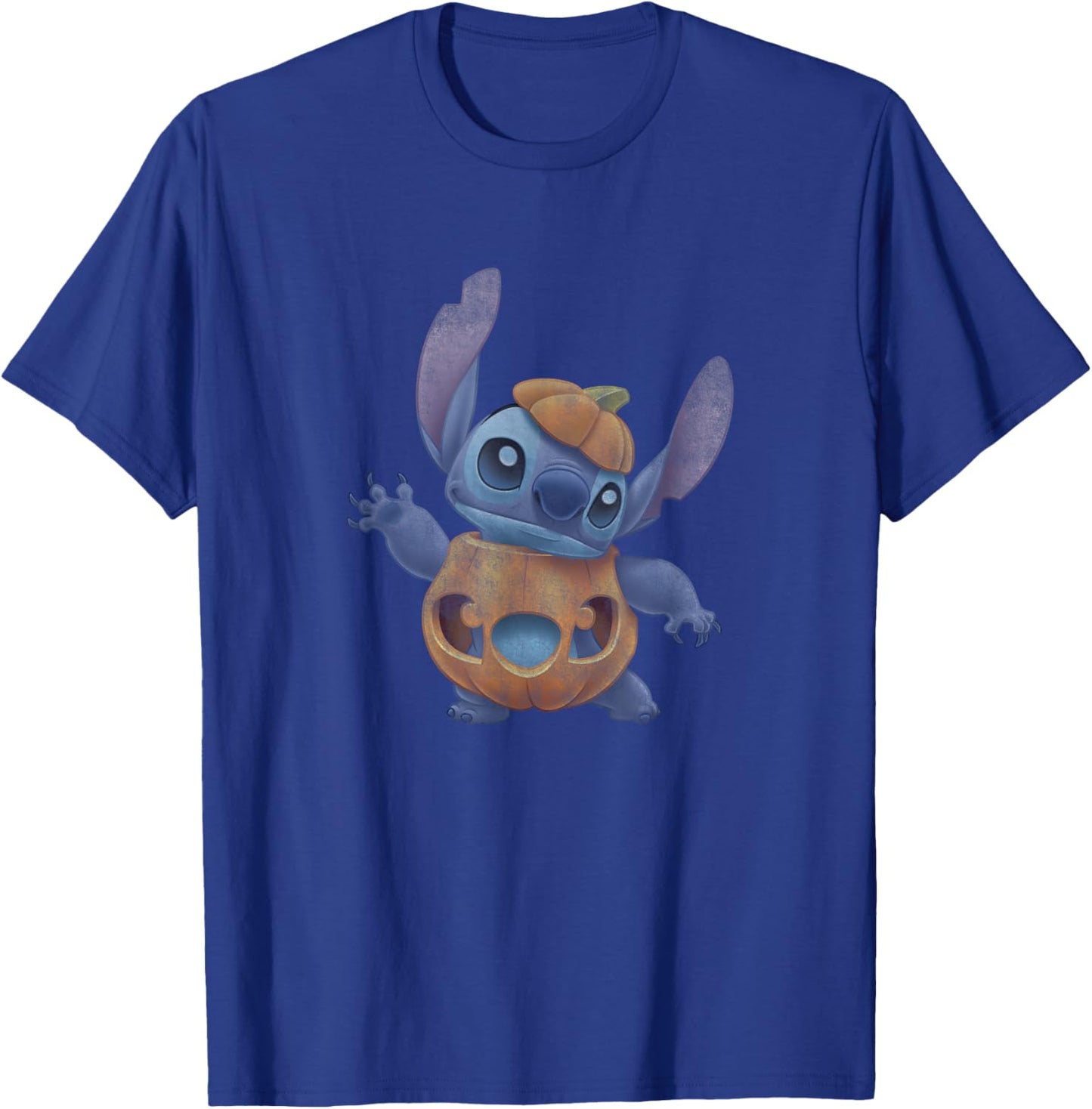 Disney Lilo & Stitch Halloween Candy Time Pumpkin Costume T-Shirt - T-Shirt | Royal