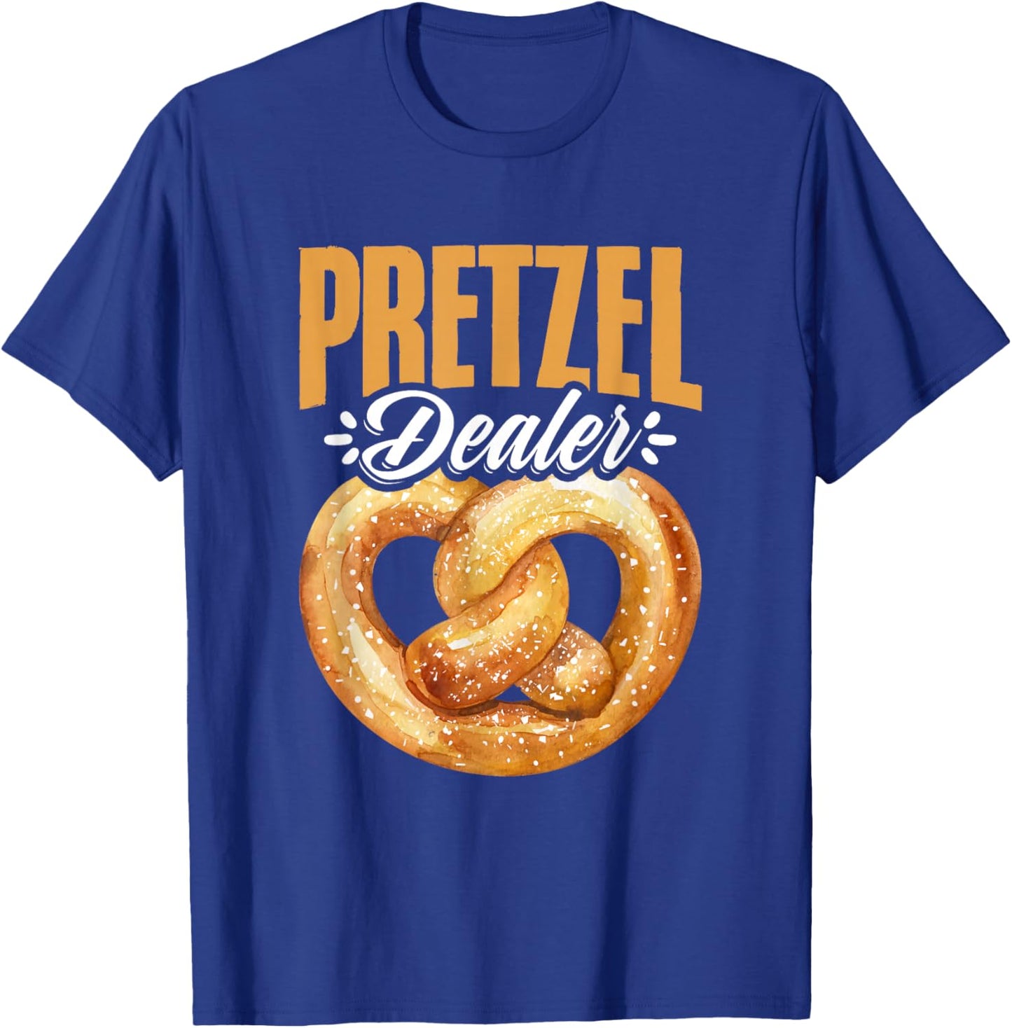 Pretzel Dealer Pretzels Snack Oktoberfest Baking Pretzel T-Shirt - T-Shirt | Royal