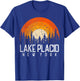 Lake Placid New York NY Shirt Retro Vintage 70s 80s 90s Gift T-Shirt - T-Shirt | Royal