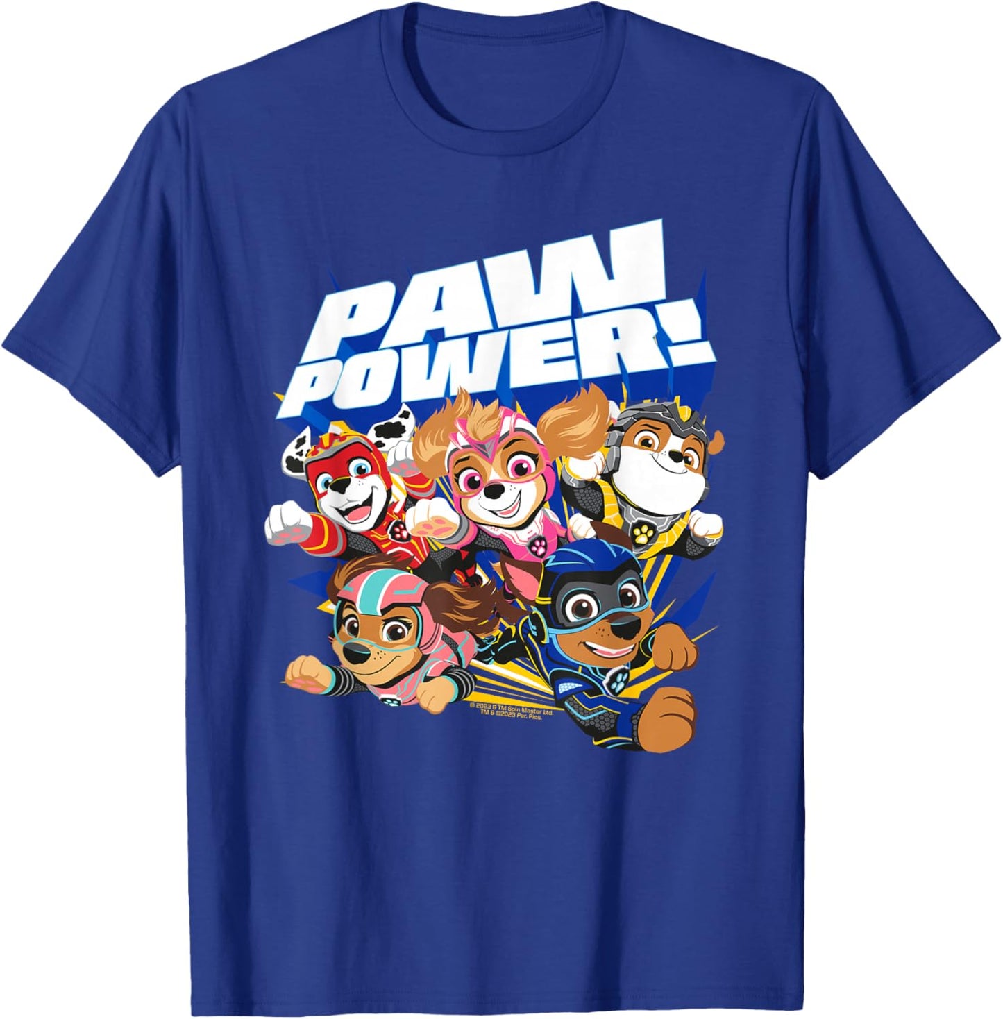 PAW Patrol: The Mighty Movie Paw Power Group T-Shirt - T-Shirt | Royal