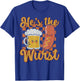 Oktoberfest German Drinking He's The Wurst Couple Matching T-Shirt - T-Shirt | Royal
