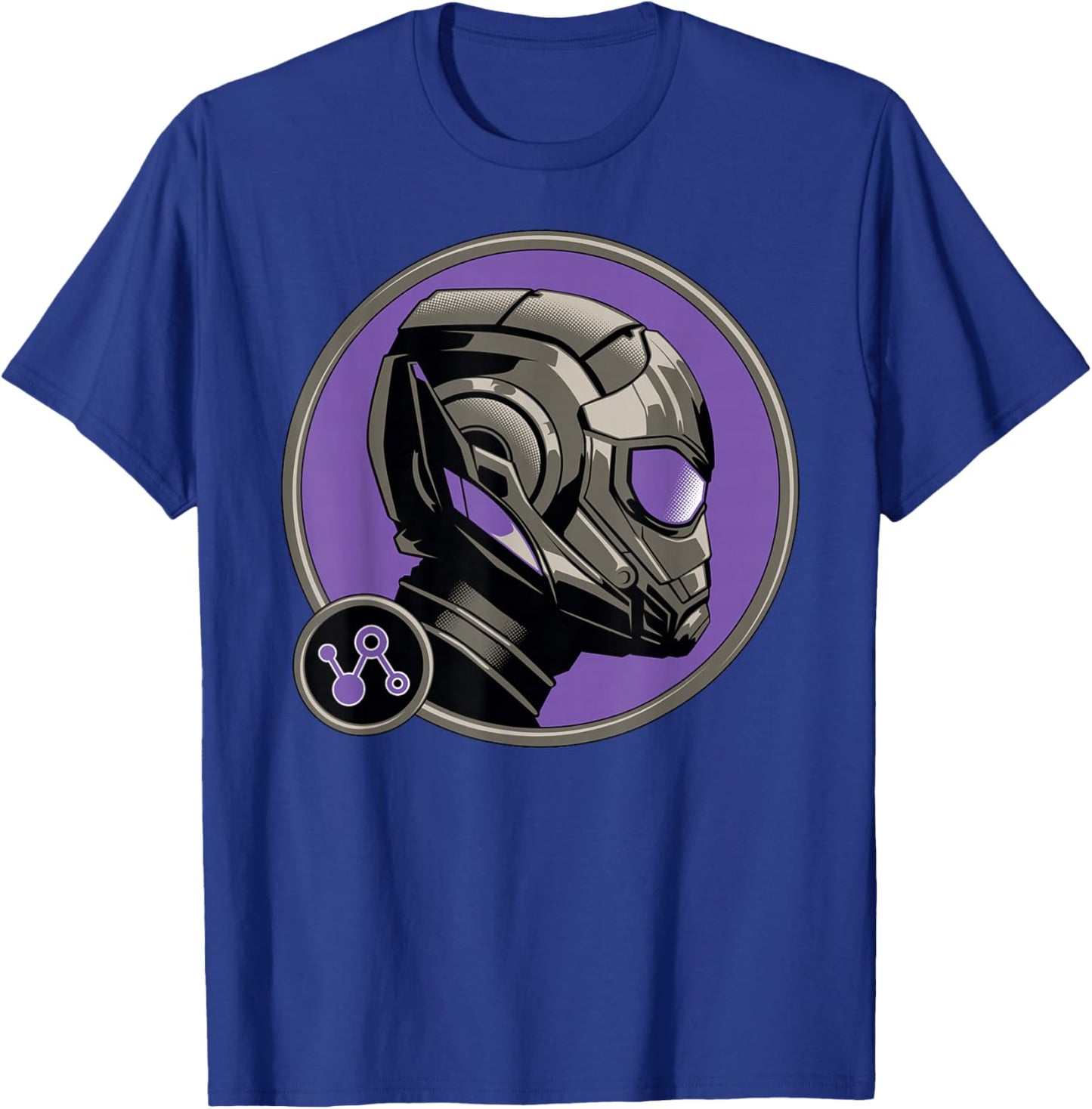 Marvel Ant-Man and the Wasp: Quantumania Cassie Helmet Side T-Shirt - T-Shirt | Royal