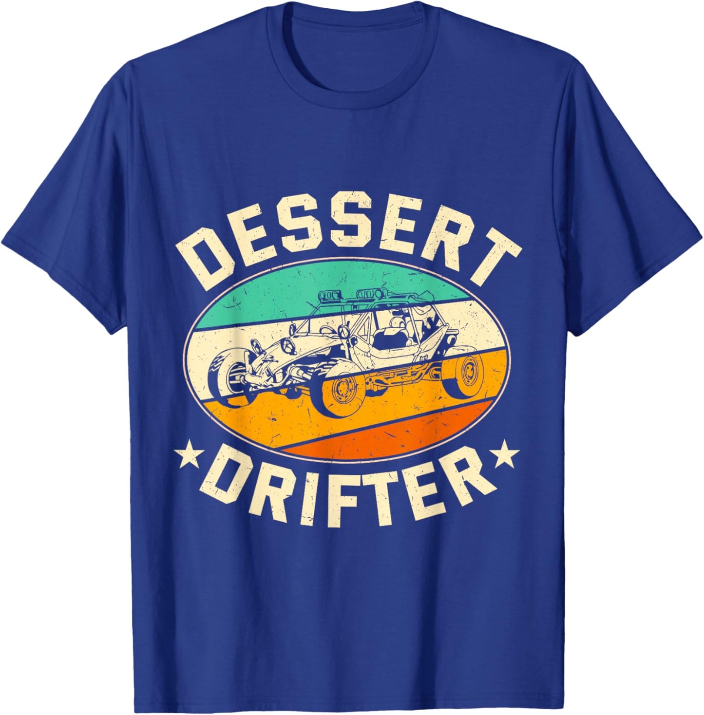 Off-Road Sand Racing Desert Buggy Sand Rail Dune Buggy T-Shirt - T-Shirt | Royal