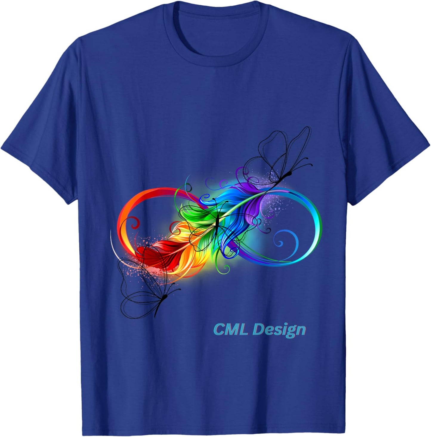 Infinity Sign T-Shirt - T-Shirt | Royal