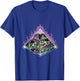 Psychedelic Mushroom Illuminated Sacred Geometry Clothes T-Shirt - T-Shirt | Royal