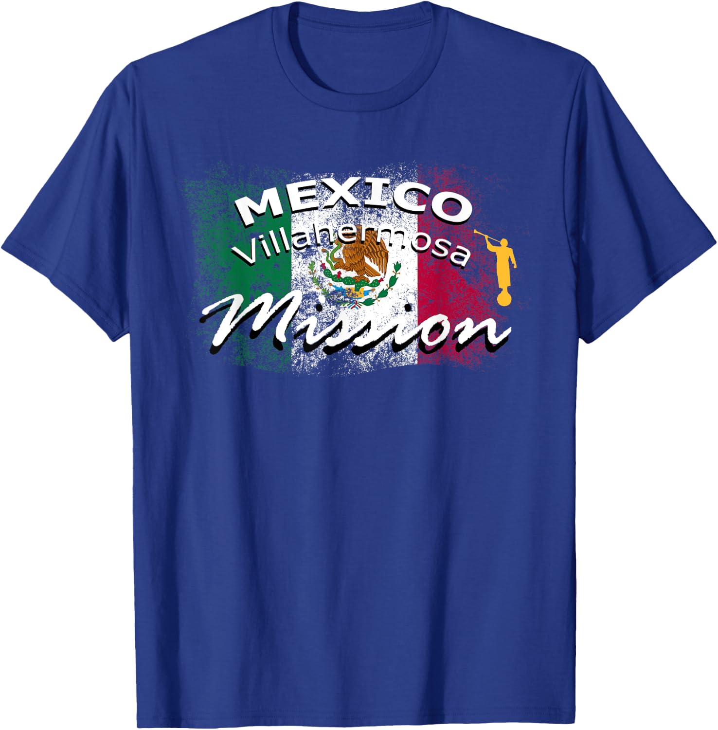 Mexico Villahermosa Mormon LDS Mission Missionary Gift T-Shirt - T-Shirt | Royal