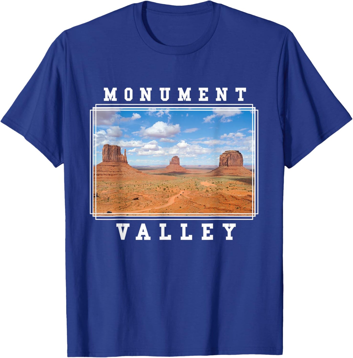 Monument Valley Utah Arizona Navajo Tribal Park T-Shirt - T-Shirt | Royal