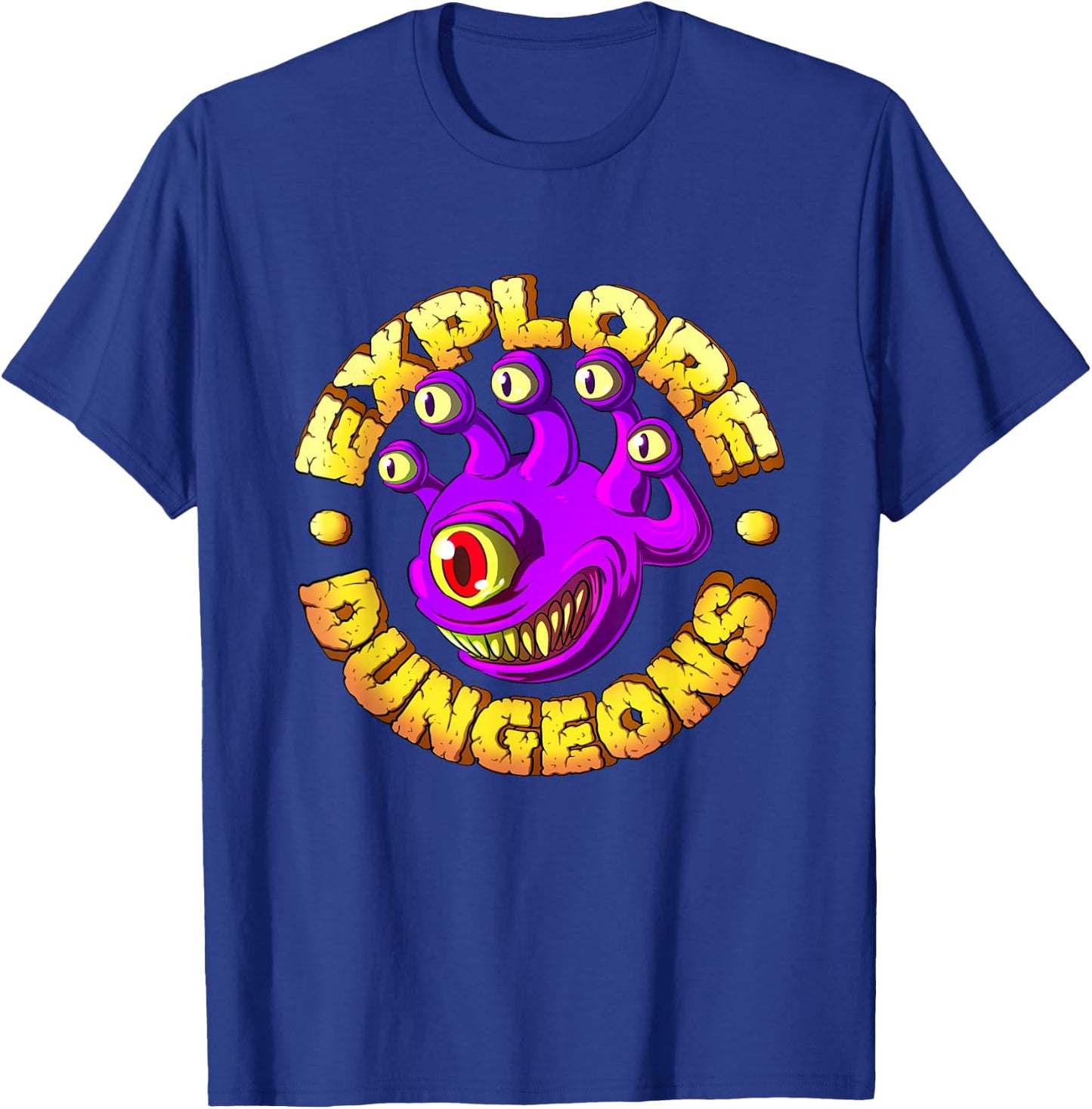 Explore Dungeons - Beholder T-Shirt - T-Shirt | Royal