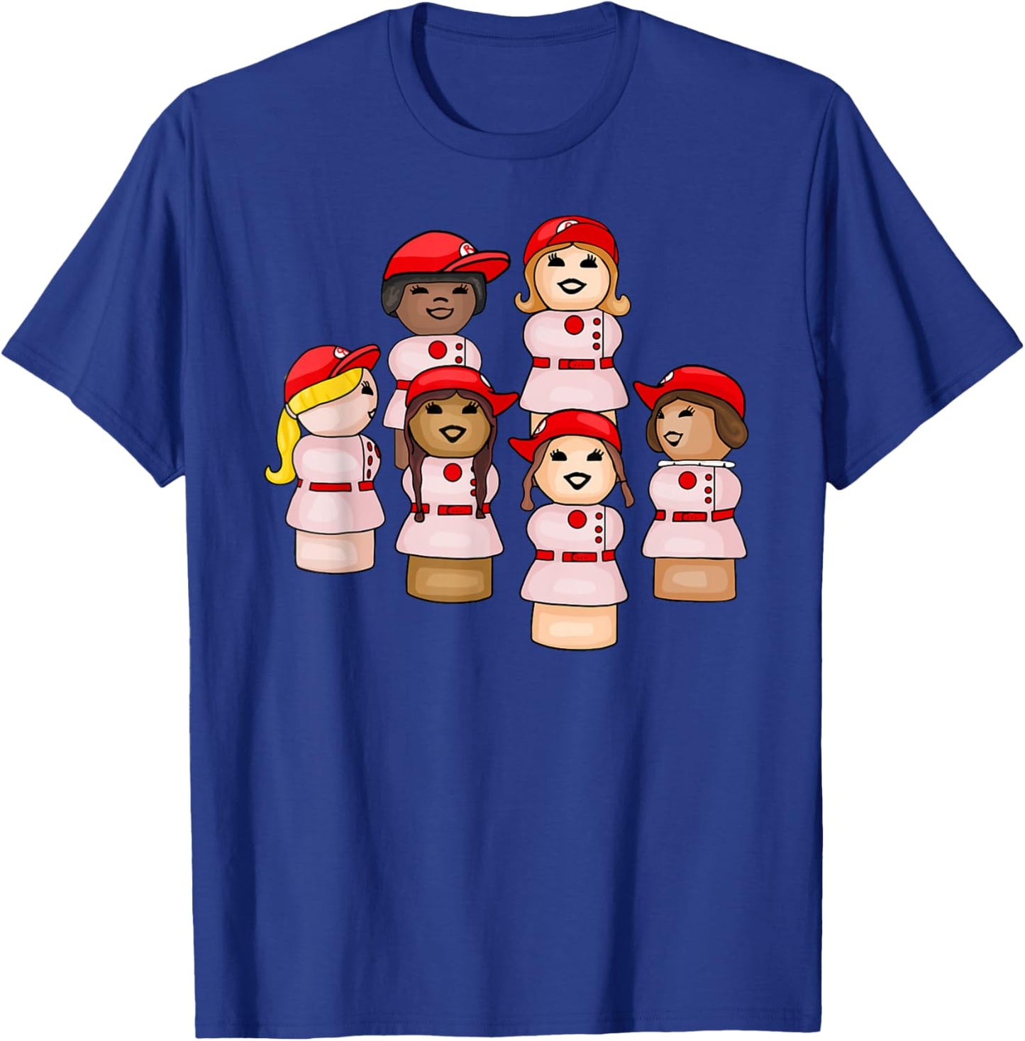 The Little Rockford Peaches T-Shirt - T-Shirt | Royal