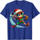 Elf Playing Baseball as Pitcher Boys Kids Teens Christmas T-Shirt - T-Shirt | Royal