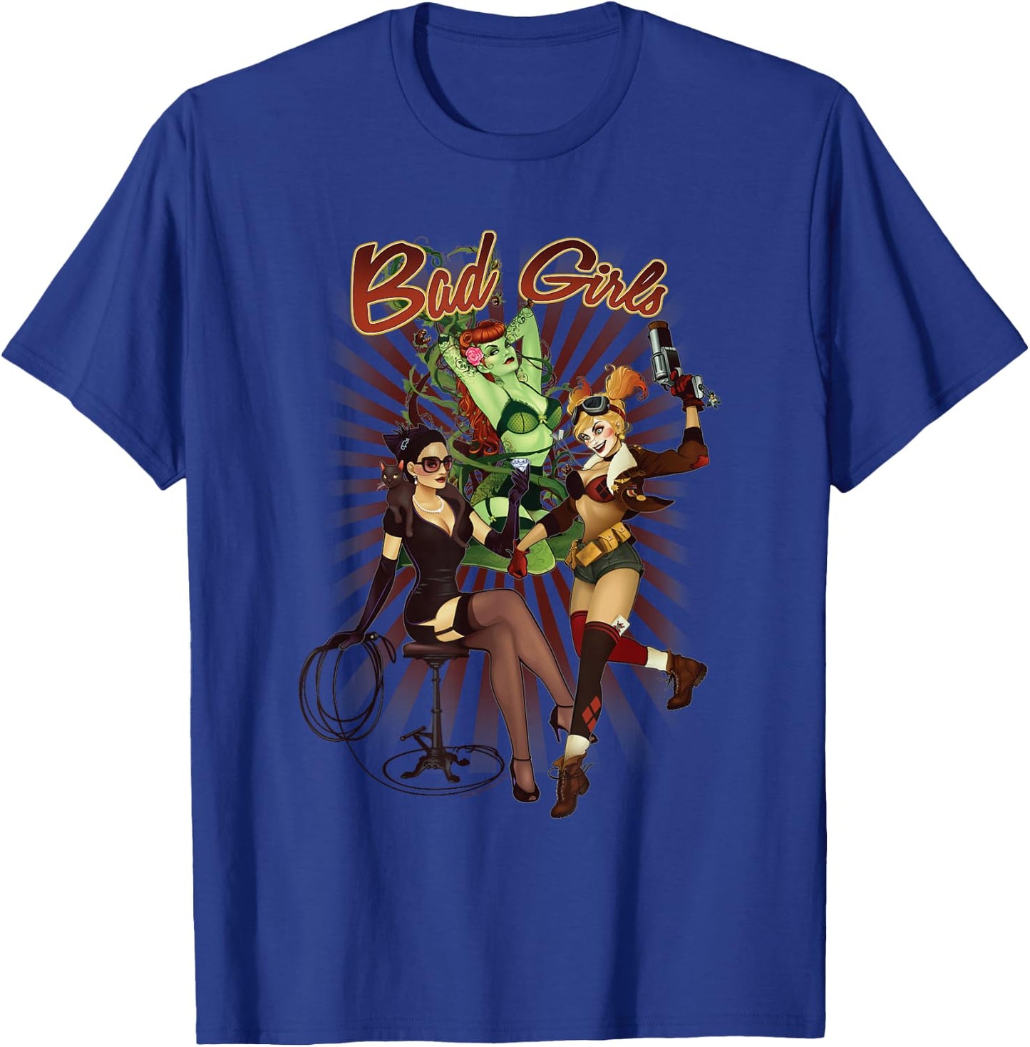 Batman Bad Girls T-Shirt - T-Shirt | Royal