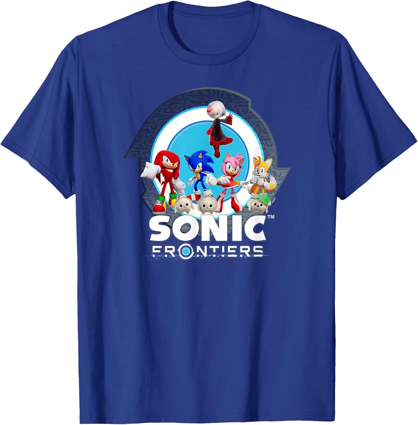 Sonic the Hedgehog, Sonic Frontiers - Team Frontiers T-Shirt - T-Shirt | Royal